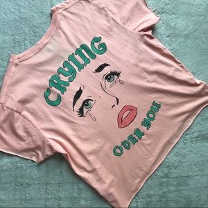 Midnight Rider Roy Orbison Crying Graphic Tee Sz M